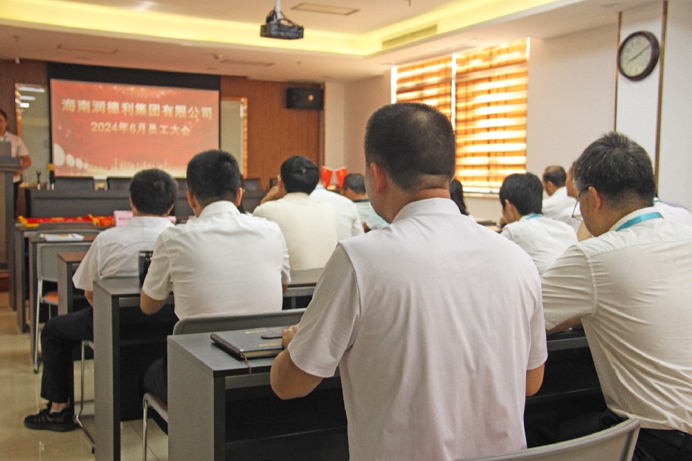 鳥鳴夏忙，誠心耕耘，一往無前——潤德利六月份工作總結